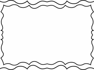 Elegant Blackand White Frame PNG Image