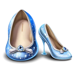 Elegant Cinderella Slipper Png 06292024 PNG Image