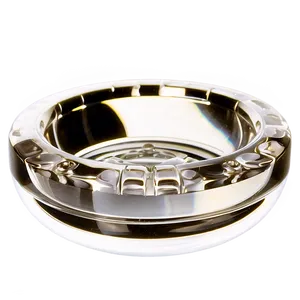 Elegant Crystal Ashtray Png Ktx14 PNG Image