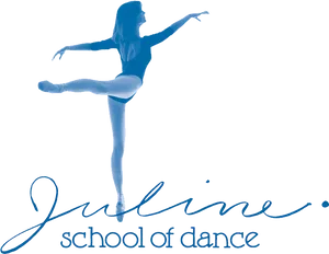 Elegant Dance School Logo PNG Image