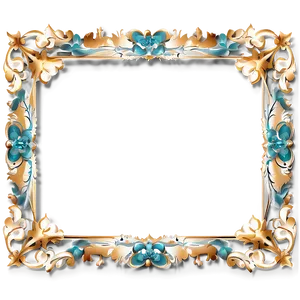 Elegant Decorative Frame Png 82 PNG Image