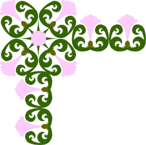 Elegant_ Floral_ Corner_ Design.png PNG Image