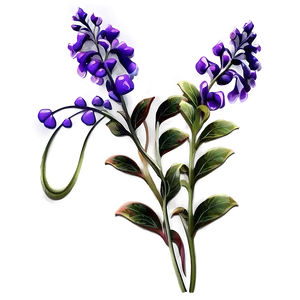 Elegant Flower Stem Png Cer PNG Image