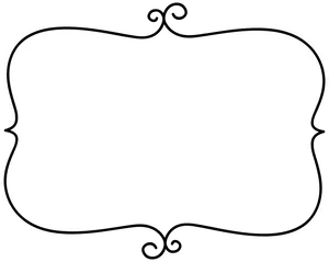 Elegant Frame Design PNG Image