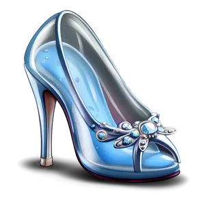 Elegant Glass Slipper Png 27 PNG Image