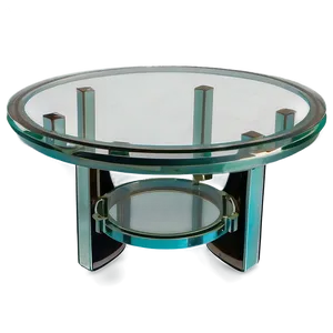 Elegant Glass Table Design Png Pgv PNG Image