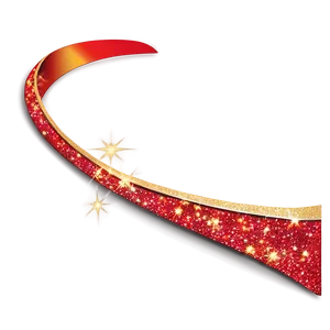 Elegant Glitter Line Curve Png Tuc PNG Image