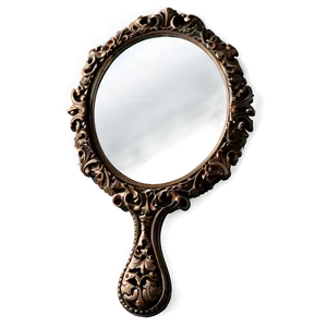 Elegant Hand Mirror Png 06212024 PNG Image