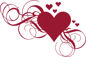 Elegant Heart Clipart Design PNG Image