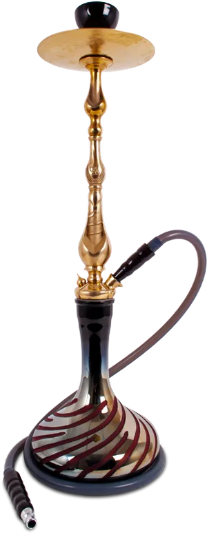 Elegant Hookah Design PNG Image