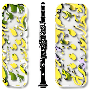 Elegant Oboe Silhouette Png Kkn27 PNG Image