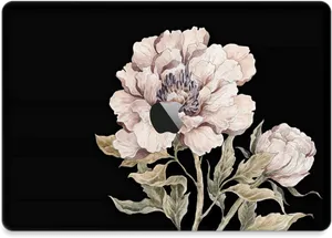 Elegant Peony Illustration PNG Image