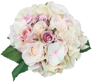 Elegant Pinkand White Bouquet.png PNG Image