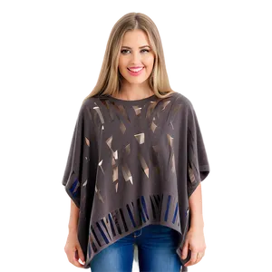 Elegant Poncho For Women Png Kps PNG Image