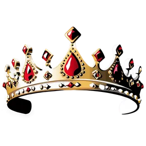 Elegant Queen Crown Shape Png Mtl40 PNG Image