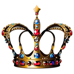 Elegant Queen Crown Shape Png Pcj PNG Image