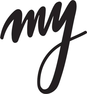 Elegant Script Wordmark PNG