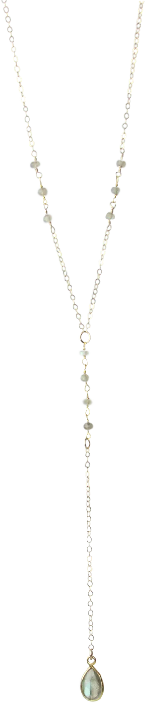 Elegant Silver Pendant Necklace PNG Image