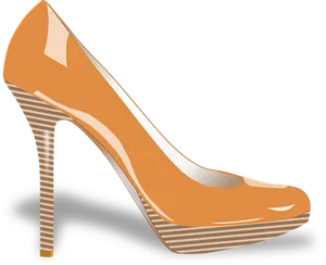 Elegant Stiletto High Heel PNG Image