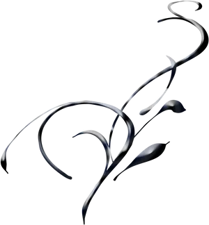 Elegant Swirls Abstract PNG Image