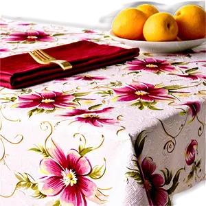 Elegant Table Cloth Png 26 PNG Image