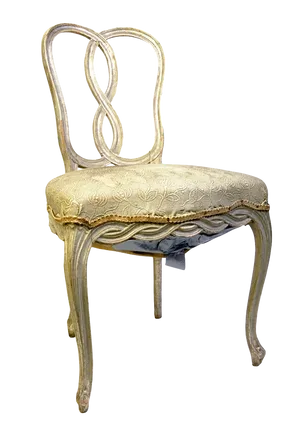 Elegant Vintage Chair Design PNG Image