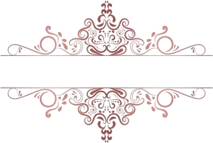 Elegant Vintage Frame Design PNG Image