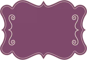 Elegant Vintage Frame Design PNG Image