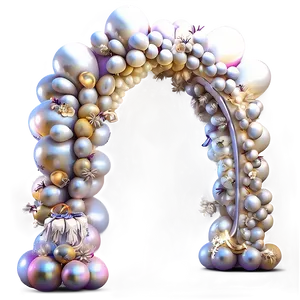 Elegant Wedding Balloon Arch Png Iae PNG Image