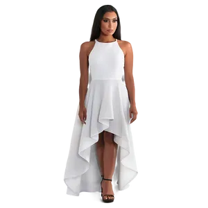 Elegant White Dress Png 06212024 PNG Image