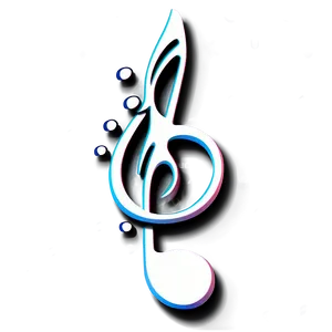 Elegant White Music Note Design Png Mvl37 PNG Image