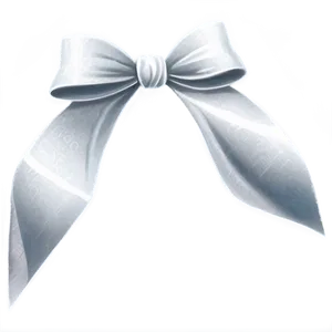 Elegant White Ribbon Png 65 PNG Image