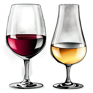 Elegant Wine Glass Clipart Png Vyd87 PNG Image