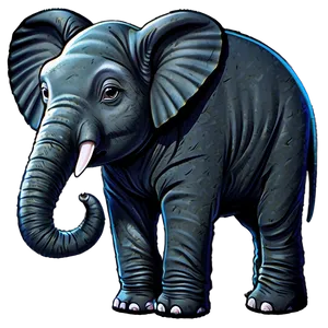 Elephant Cartoon Clipart Png Ltl PNG Image