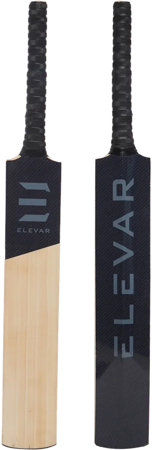 Elevate Cricket Bats Vertical View PNG Image