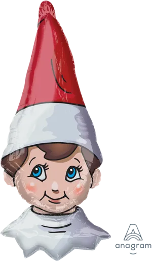 Elf On The Shelf Balloon PNG Image