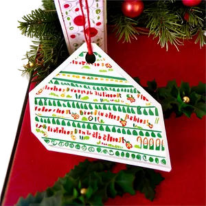 Elf Workshop Gift Tag Png Xxw4 PNG Image