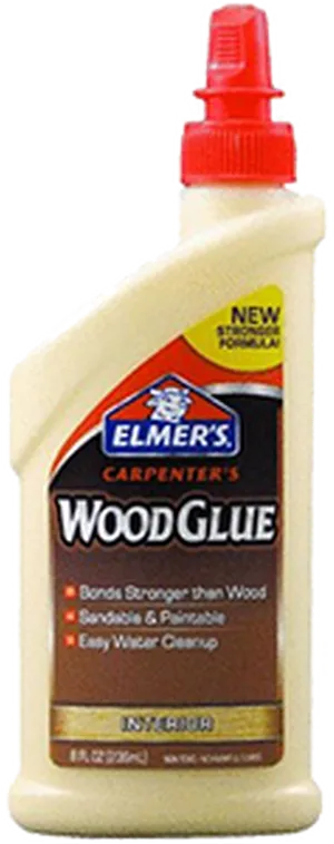 Elmers Carpenters Wood Glue Bottle PNG Image