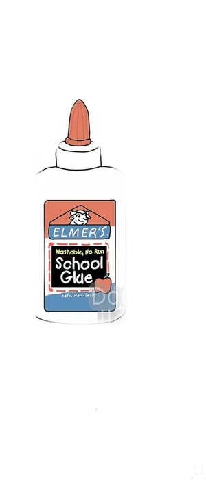 Elmers School Glue Bottle PNG Image