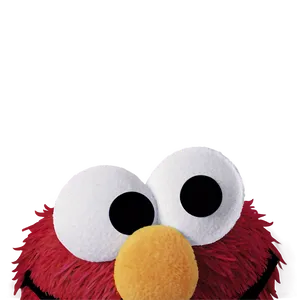 Elmo Face Cutout For Crafts Png 1 PNG Image