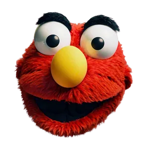 Elmo Face D PNG Image