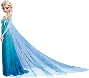 Elsa Frozen Character Image PNG Image