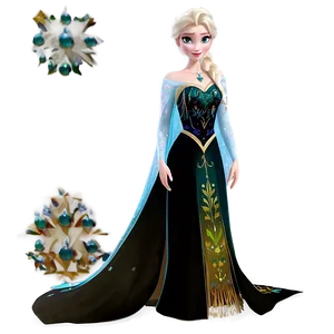 Elsa Frozen Queen Pose Png 06132024 PNG Image