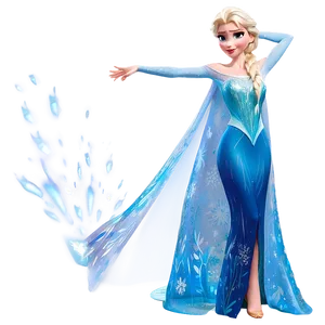 Elsa Frozen Queen Pose Png Jsu52 PNG Image