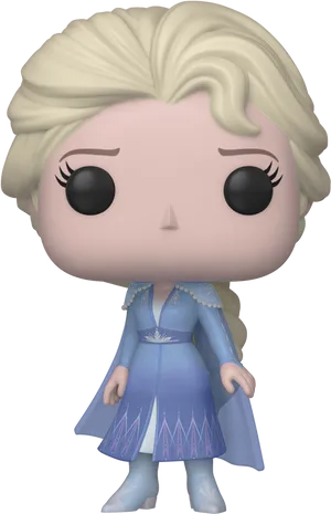 Elsa Funko Pop Figure PNG Image