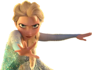 Elsa Using Her Powers.jpg PNG Image