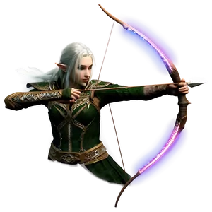 Elven Rogue Archer Png Cpw PNG Image