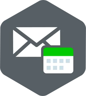 Email Calendar Icon PNG Image