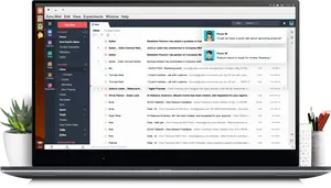 Email Client Interface Zoho Mail PNG Image