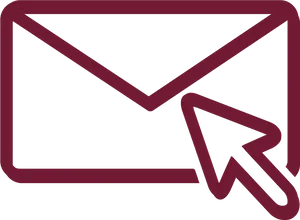 Email Iconwith Cursor PNG Image
